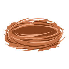 Bird nest Illustration 