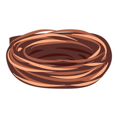 Bird nest Illustration 