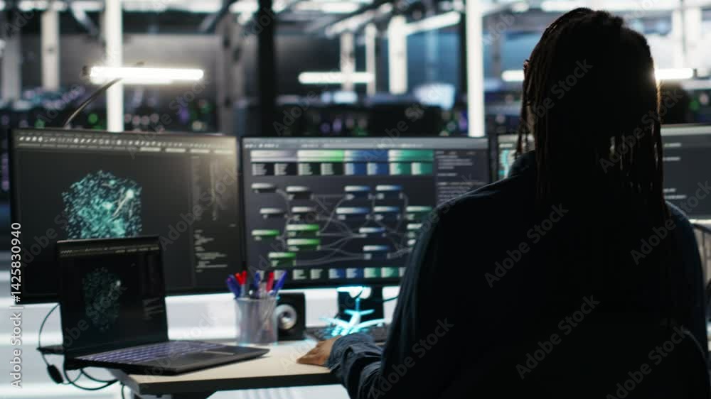 Poster irked data center admin raging because of malfunctioning node tree software analyzing datasets. iras