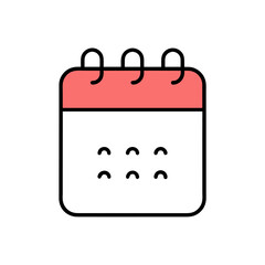 Creative Calendar Doodle Icon for Your Projects and Designs