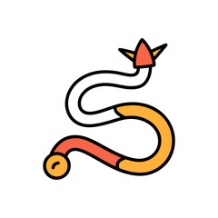Fototapeta premium Explore Creative Squiggle Path Doodle Icons for Design Projects