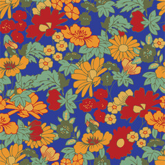 abstract, vector, monochrome, big flowers, all over textiles design, illustration digital image can be used for wrapping paper