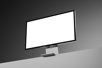 monitor display mockup