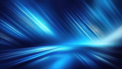 Striking Blue Blurred Motion Gradient Light Abstract, Radiating Energy and Mystique in a Mesmerizing Swirl of Movement and Color