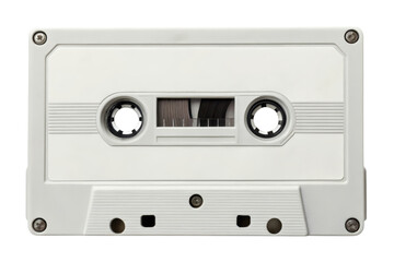 Vintage audio compact cassette tape medium