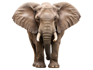 elephant isolated on white