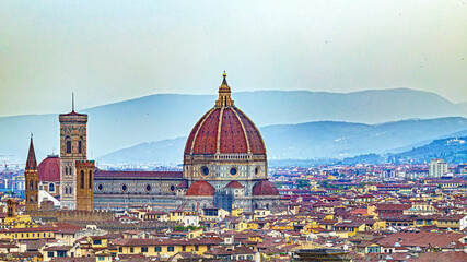 Obraz premium Florence Firenze city in toscana North Italy