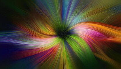Vibrant Geometric Abstraction A Captivating Dance of Colors, Shapes, and Textures, Illuminating the Night with Radiant Energy.
