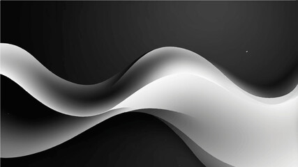 White and black blurred abstract gradient on white and black background glowing light header poster banner backdrop