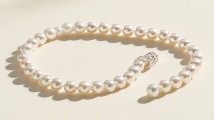 Obraz premium Elegant pearl necklace (1)