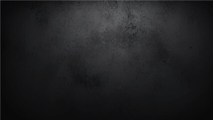 Dark gray grainy background, black white noise texture monochrome minimal grunge banner, header poster backdrop design