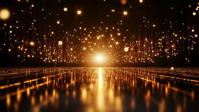 ゴージャスな舞台にスポットライトが当たる