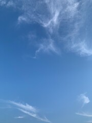 sunny cloud and blue sky background