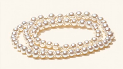 Elegant pearl necklace (2)