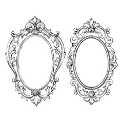 vintage-style frame
