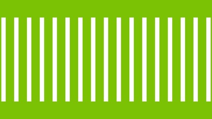 Set of striped transition masks white color 4k illustration. Lime green background lines 4k illustration.
