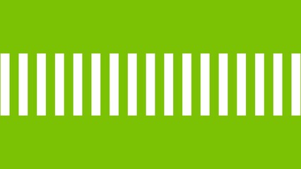 Set of striped transition masks white color 4k illustration. Lime green background lines 4k illustration.