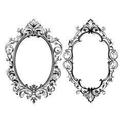 vintage-style frame