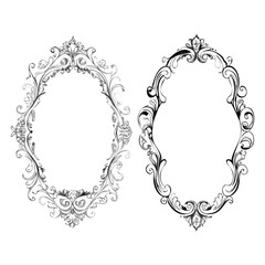 vintage-style frame