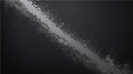 Dark gray grainy background, black white noise texture monochrome minimal grunge banner, header poster backdrop design