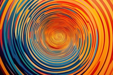 Color stroke pops gently on a surreal rippled background