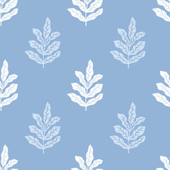 Seamless leaf pattern design for all types of fabrics and print or wallpaper	