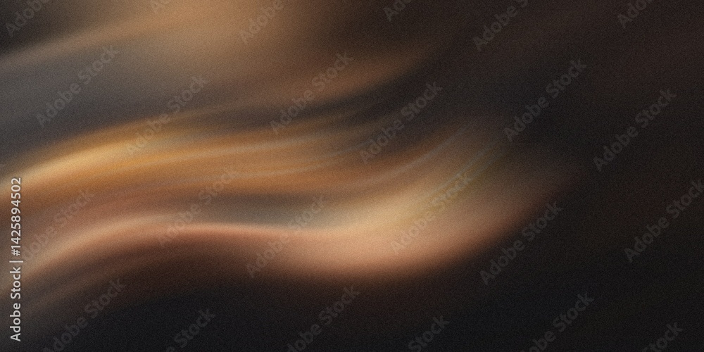 Wall mural abstract blurred background with shades of brown and beige creating a soft and dreamy atmosphere