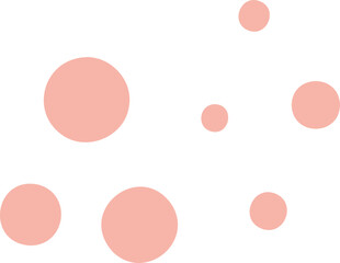 Abstract Cluster of Pink Dots