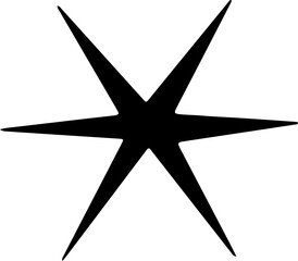 Eight-Pointed Star Decorative Icon