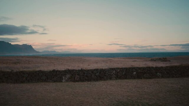 Vast Icelandic Landscape with Mountains and Open Terrain