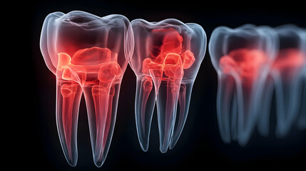 holographic teeth analyze problem pain technology