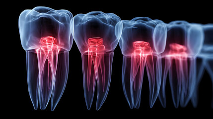 holographic teeth analyze problem pain technology