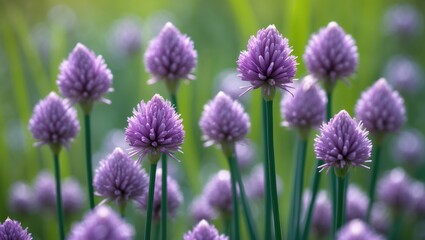 Lavender and chive flower: a floral addition to your garden