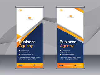 Business banner roll up set,standee banner template.