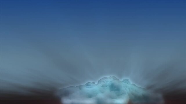 nuclear blast, powerfull nuke blast