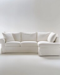 Obraz premium Colorful Sofa L-Shape, two seater, sofa bed, isolated on white background