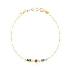 Naklejka premium golden necklace on white background