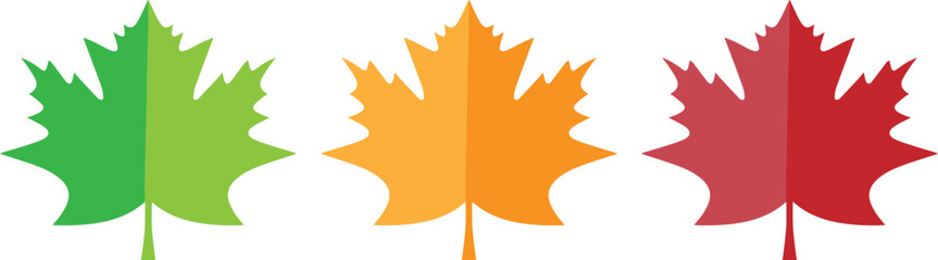 Maple Leaf Decoration Set