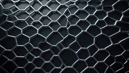 Textured Dark Metal Mesh With