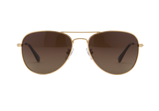 Gold Aviator Sunglasses Fashion Accessory