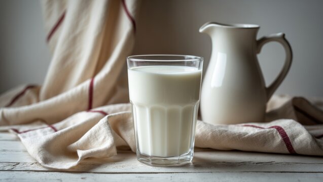 Creamy and healthy milk for your breakfast