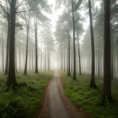 Obraz premium 林道