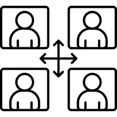 Cross-Functional Team Icon