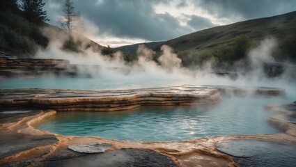Thermal springs and spa pools