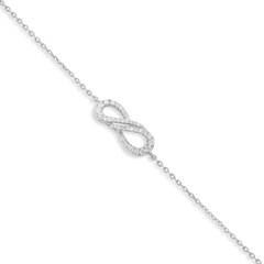 silver chain isolated on white background