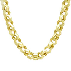 Obraz premium heart of golden chain