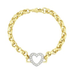 heart shaped chain