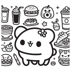 fast food icons