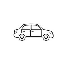 A car icon representing the concept of transportation and transportation