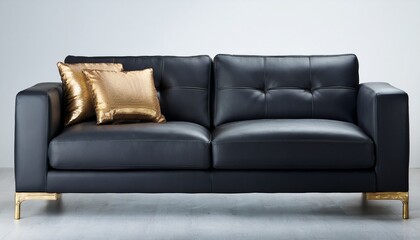 Obraz premium red sofa isolated on white